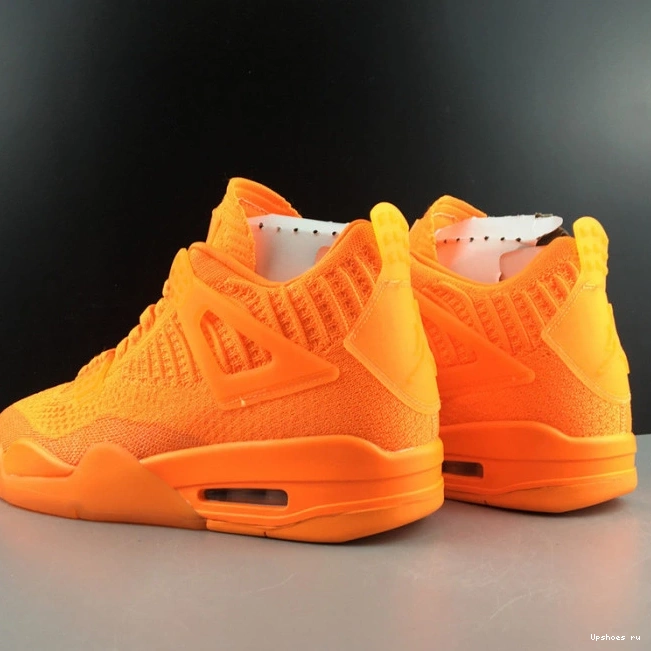 4 JORDAN “TOTAL ORANGE” FLYKNIT AIR AQ3559-800 0817